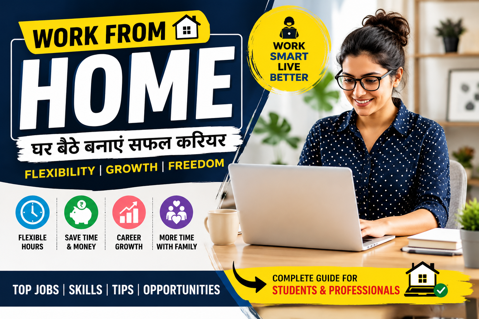 Work From Home Jobs in India: Benefits, Career Opportunities & Success Tips (2026 Guide) 7c92e2ba 7dcd 4033 af8a e213fd966be4
